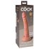 King Cock Elite 7 - naturtrogen sugproppdildo (18 cm) - naturlig