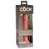 King Cock Elite 7 - naturtrogen sugproppdildo (18 cm) - naturlig