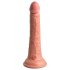 King Cock Elite 7 - naturtrogen sugproppdildo (18 cm) - naturlig