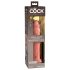 King Cock Elite 9 - Självhäftande, naturtrogen dildo (23 cm) - Naturlig