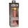 King Cock Elite 6 - realistisk vibrator 15 cm (mörk natur)
