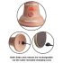 King Cock Elite 9 - Sugkopp-vibrator 23 cm - hudfärgad