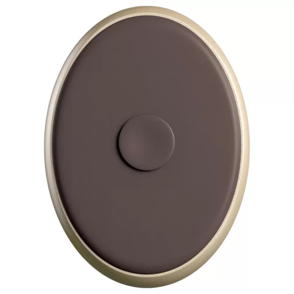 King Cock Elite 9 - dildo med sugkopp och vibrator 23cm - naturfärg