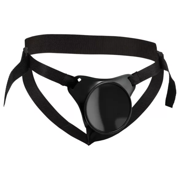 King Cock Elite - strap-on trosor - justerbar - svart