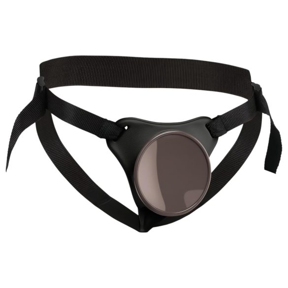 King Cock Elite - strap-on trosor - bekväm design - brun