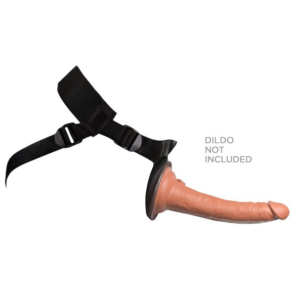 King Cock Elite - strap-on trosor - bekväm design - brun