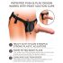 King Cock Elite Beginner's - påspänningsbar dildo (natur)