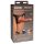 King Cock Elite Comfy - Bekväm strap-on med sele (mörk hudton)