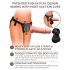 King Cock Elite Deluxe - strap-on dildo set