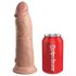King Cock Elite Deluxe - strap-on dildo set