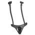 Body Dock - Svart strap-on med axelremar