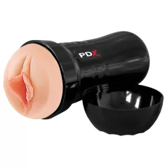   PDX - Wet Pussies Super Luscious Lips - realistisk konstgjord vagina (naturell)