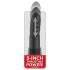 Fetish - stötande vibrator (svart)