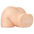 PDX Elite - vibrerande 2-i-1 mastubator (naturell)