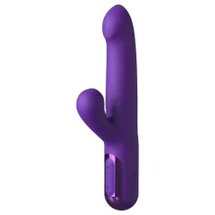   Fantasy For Her - 2‑i‑1 stötande vibrator och klitorisstimulator (lila)