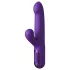 Fantasy For Her - 2‑i‑1 stötande vibrator och klitorisstimulator (lila)