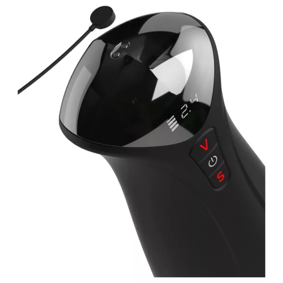 PDX Elite Fuck-O-Mat Pro XL - stimulerande sugande vibrerande masturbator (svart)