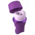 Fantasy For Her Lush Kiss Plush - sug- och tungvibrator för klitoris (lila)