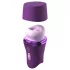 Fantasy For Her Lush Kiss Plush - sug- och tungvibrator för klitoris (lila)