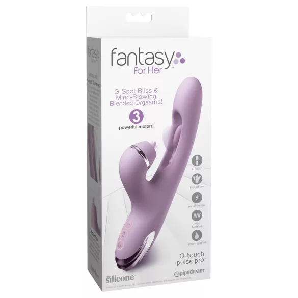 Fantasy For Her G-Touch Pulse Pro - klitorisstimulatorsvibrator (lila)