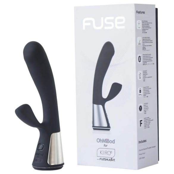 Fleshlight OHMIBOD Kiiroo - smart klitorisstimulator med arm (svart)