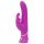 Happyrabbit Power Motion - vattentät stötdildo (lila)