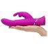 Happyrabbit Power Motion - vattentät stötdildo (lila)