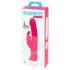 Happyrabbit - rabbitvibrator med klitorisstimulans - vattentät - rosa