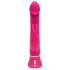 Happyrabbit - rabbitvibrator med klitorisstimulans - vattentät - rosa