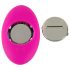 Stroplös Strap-On - påsättbar vibrator (rosa)