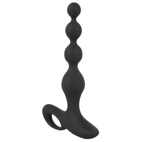 Black Velvet - pärlande analvibrator (svart)