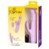 SMILE Thrusting - roterande och stötande vibrator med klitorisstimulator (lila)