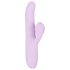 SMILE Thrusting - roterande och stötande vibrator med klitorisstimulator (lila)