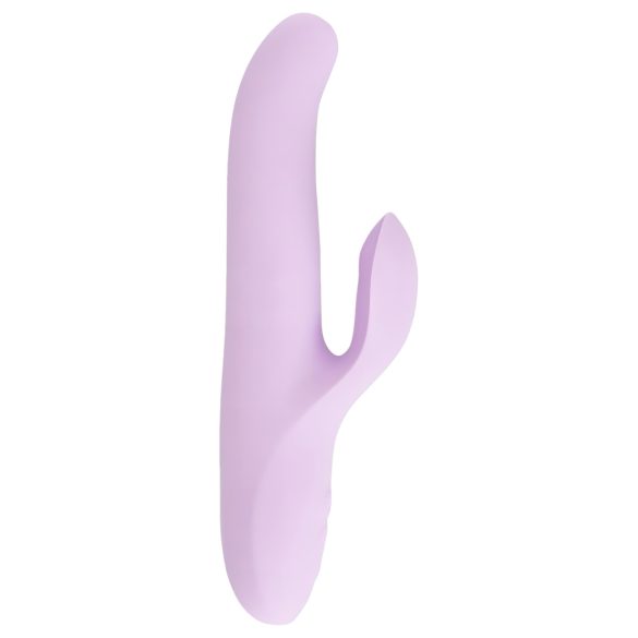 SMILE Thrusting - roterande och stötande vibrator med klitorisstimulator (lila)