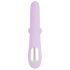 SMILE Thrusting - roterande och stötande vibrator med klitorisstimulator (lila)