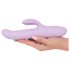 SMILE Thrusting - roterande och stötande vibrator med klitorisstimulator (lila)