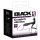 Black Velvet - laddningsbar 2-i-1 parvibrator & penisring (svart)
