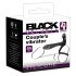 Black Velvet - laddningsbar 2-i-1 parvibrator & penisring (svart)