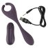 Couples Choice - dubbela motorer vibrator lila