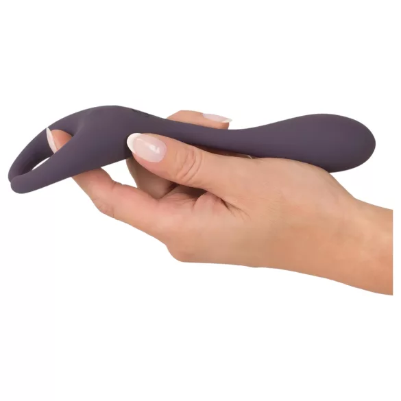 Couples Choice - parvibrator dubbelmotor uppladdningsbar fjärrkontroll lila