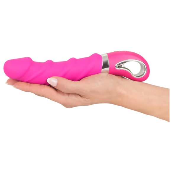 SMILE Soft - uppladdningsbar vibrator med värmefunktion - silikon rosa