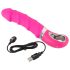 SMILE Soft - uppladdningsbar vibrator med värmefunktion - silikon rosa
