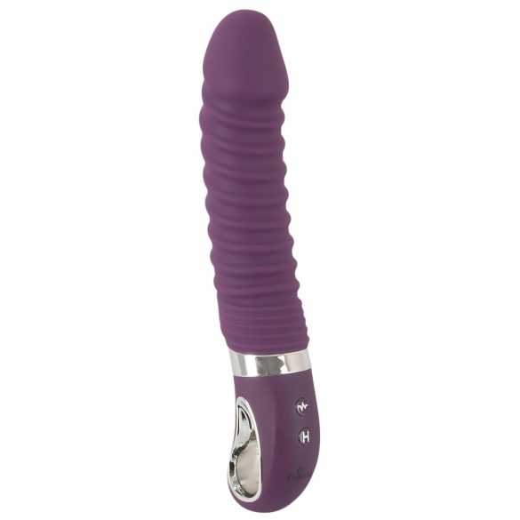 SMILE Soft - uppladdningsbar vibrator med värme - silikon lila