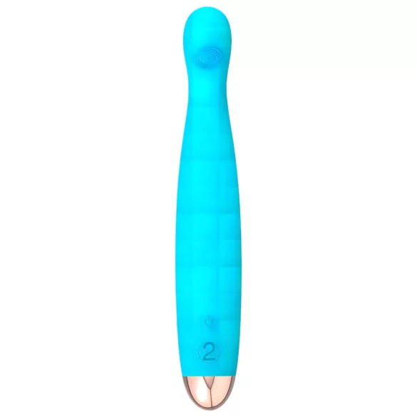 Cuties Mini - G-punktsvibrator med uppladdningsbar motor - vattentät turkos