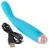 Cuties Mini - uppladdningsbar, vattentät G-punktvibrator (turkos)