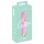 Cuties Mini - vibrator spiralformad uppladdningsbar vattentät silikon rosa
