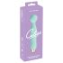 Cuties Mini Wand – vattentät, uppladdningsbar, masserande vibrator (grön)