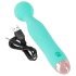 Cuties Mini Wand – vattentät, uppladdningsbar, masserande vibrator (grön)