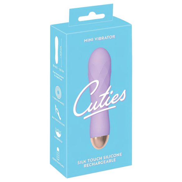 Cuties Mini - Batteridriven, vattentät vibrator (lila)