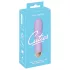 Cuties Mini - vibrator med galler - uppladdningsbar vattentät - lila